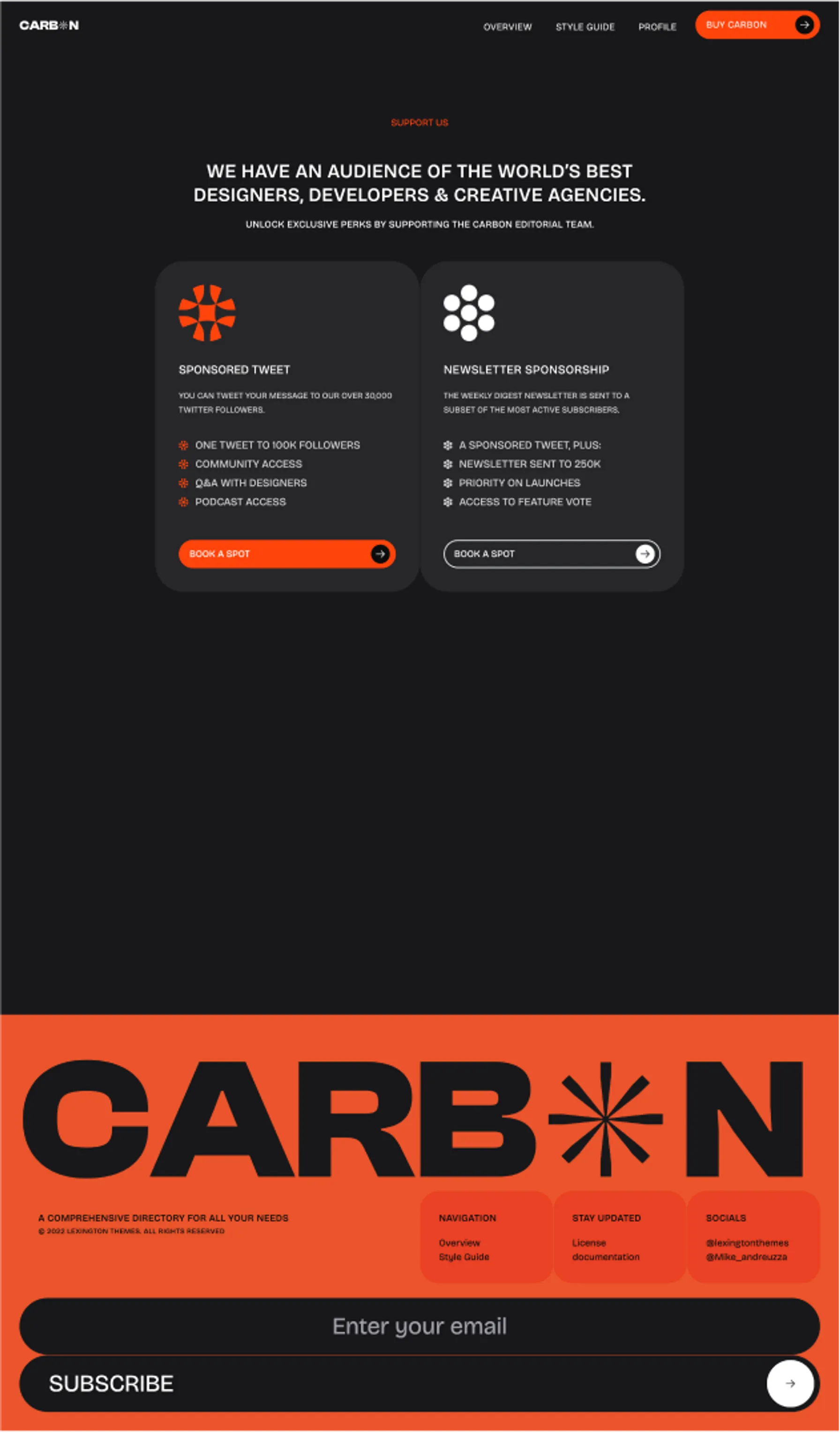 Carbon screenshot 1