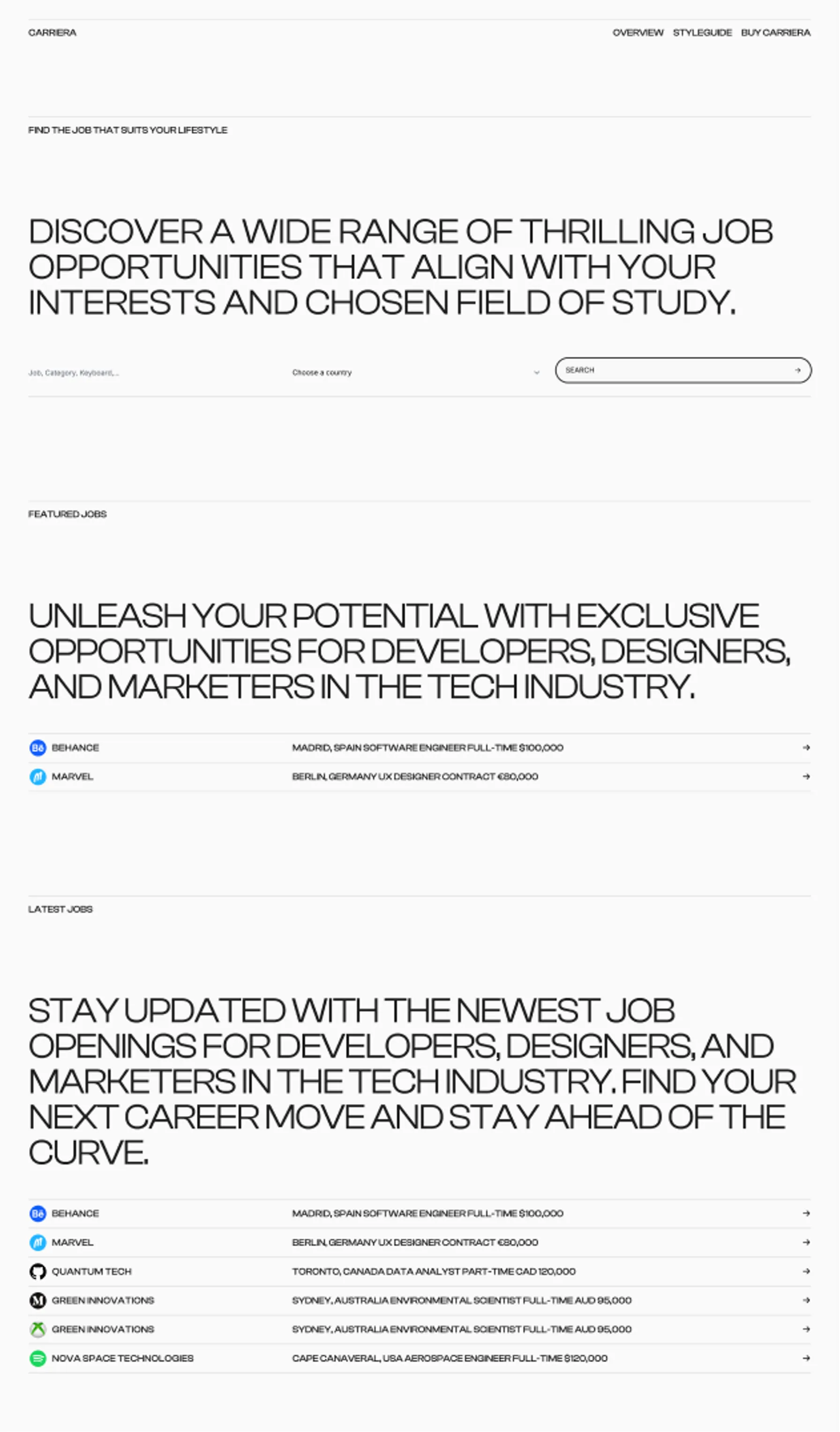 Carriera screenshot 0