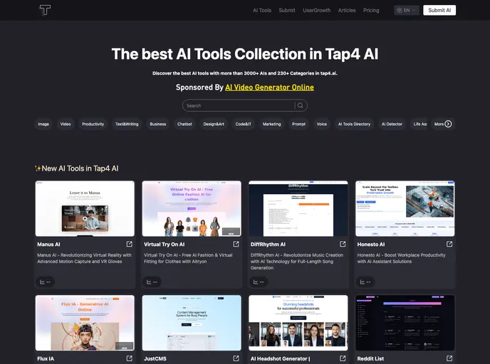 Tap4 AI Webui By 6677 Ai A Nextjs Template Built At Lightspeed