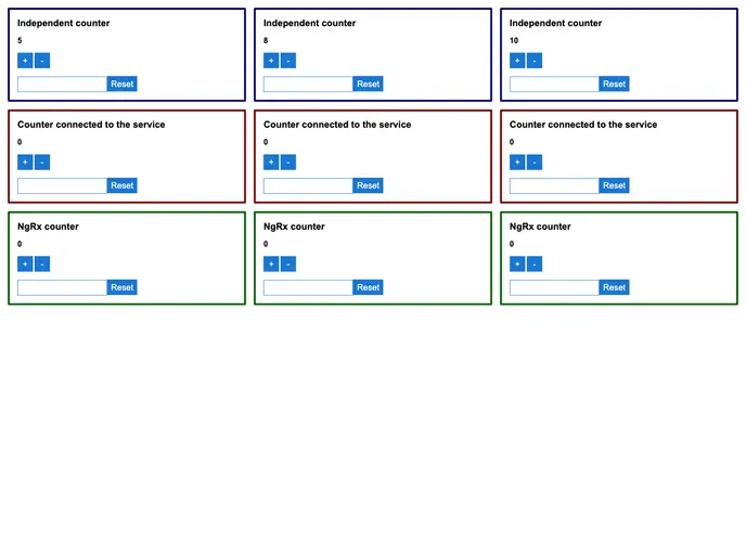 screenshot of Angular Workshop