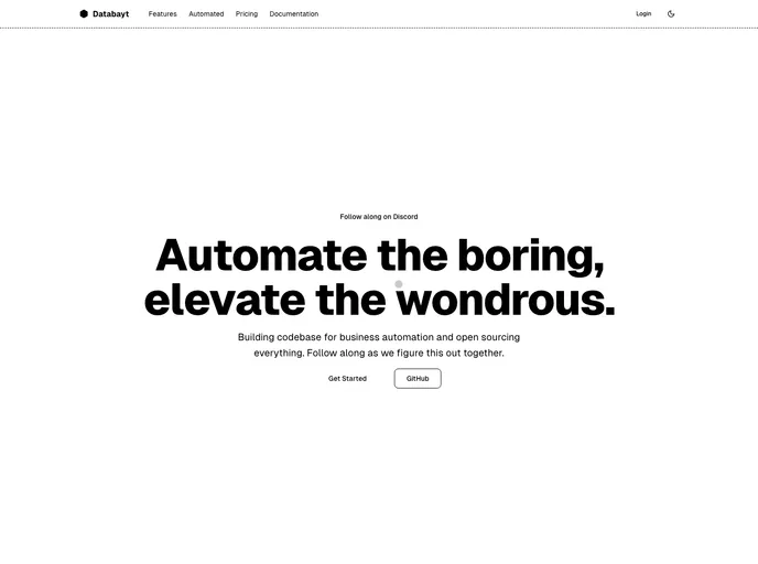 screenshot of Databayt