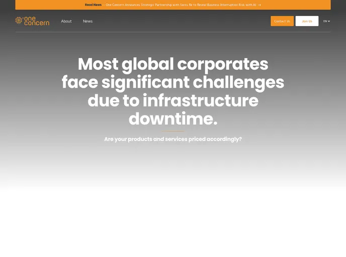 Oneconcern screenshot