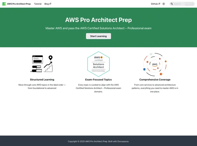 screenshot of Aws Sap