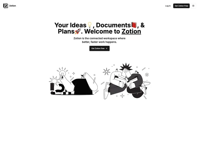 Notion Clone screenshot