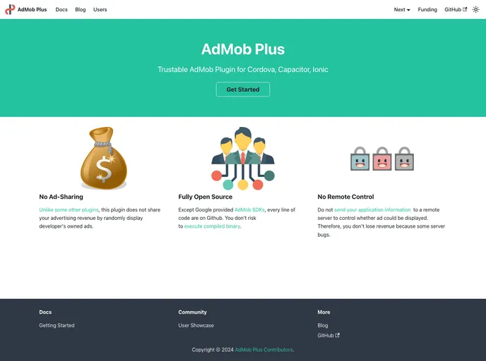 Admob Plus screenshot