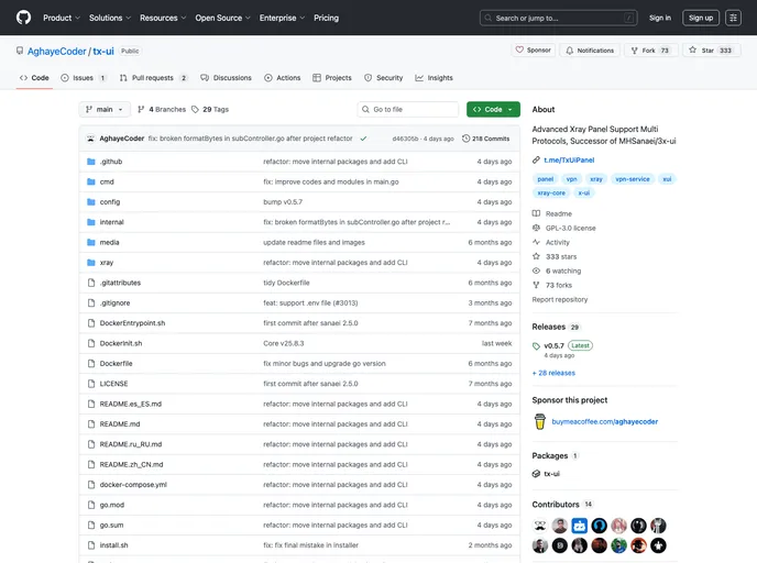 screenshot of TX ThemeHub