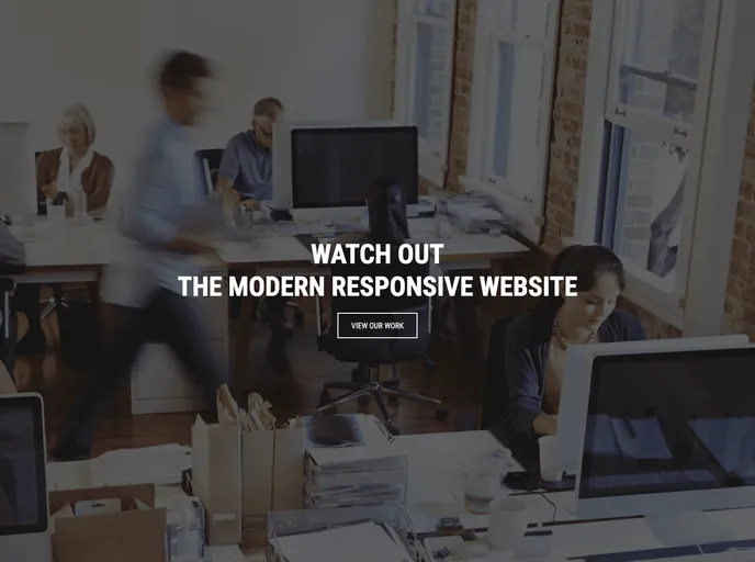 A Company Website Template screenshot