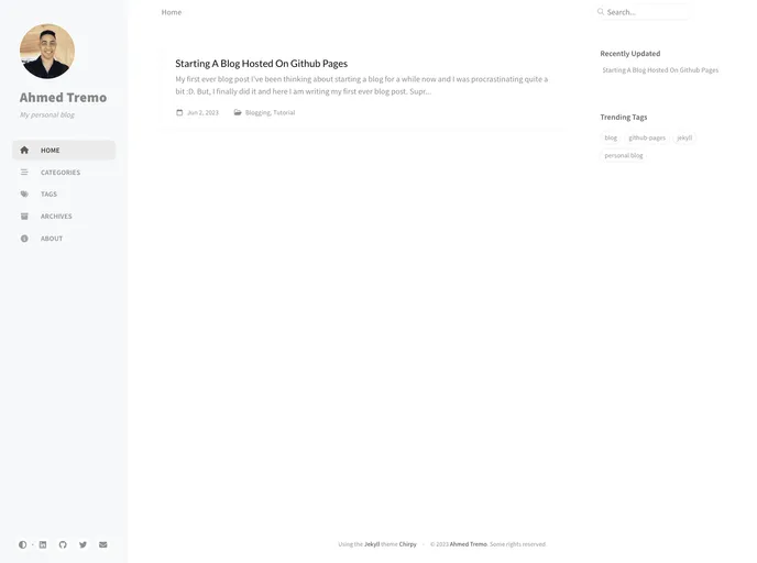 Ahmedtremo.github.io screenshot
