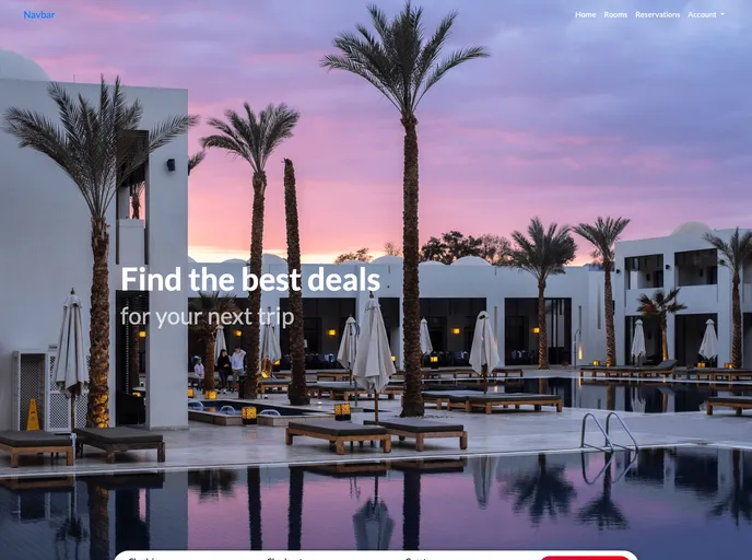 screenshot of Hotel Management Php