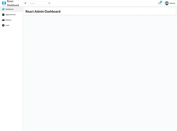screenshot of React_admin_dashboard