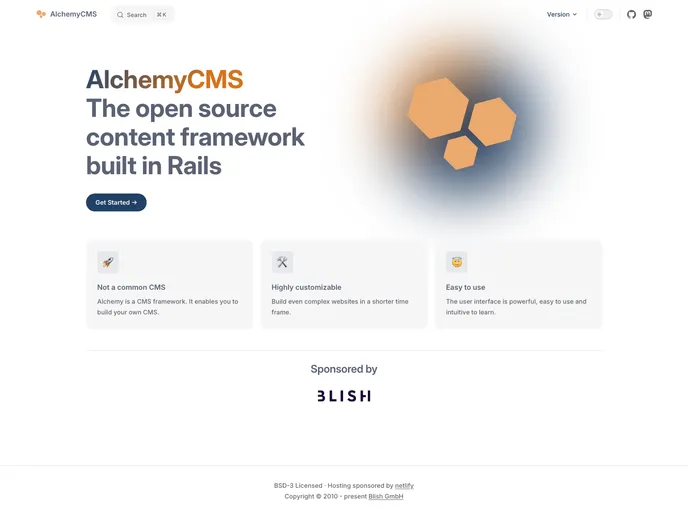 screenshot of Alchemy_cms