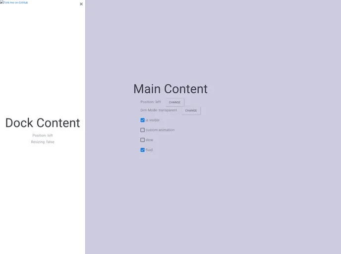 React Dock