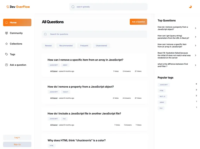screenshot of NextJs Training