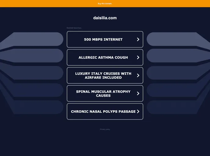 Hugo Theme Daisilia screenshot