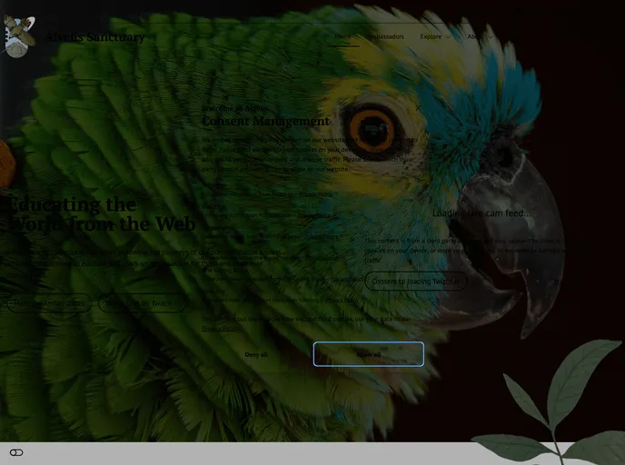 Alveusgg screenshot
