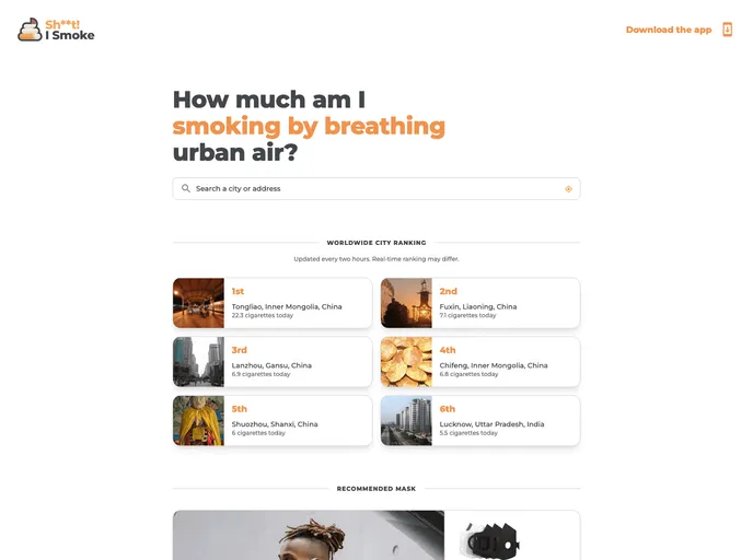 screenshot of Mobile App