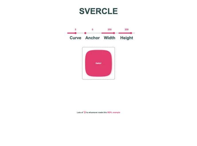 screenshot of Svercle