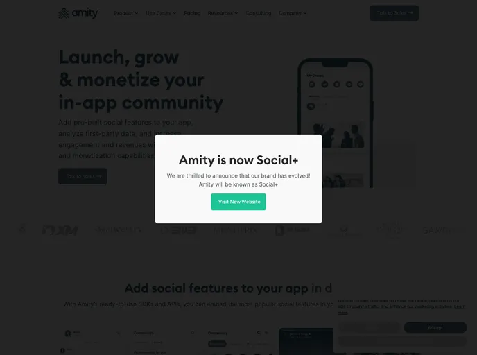 screenshot of Amity Chat UIKit React Native OpenSource