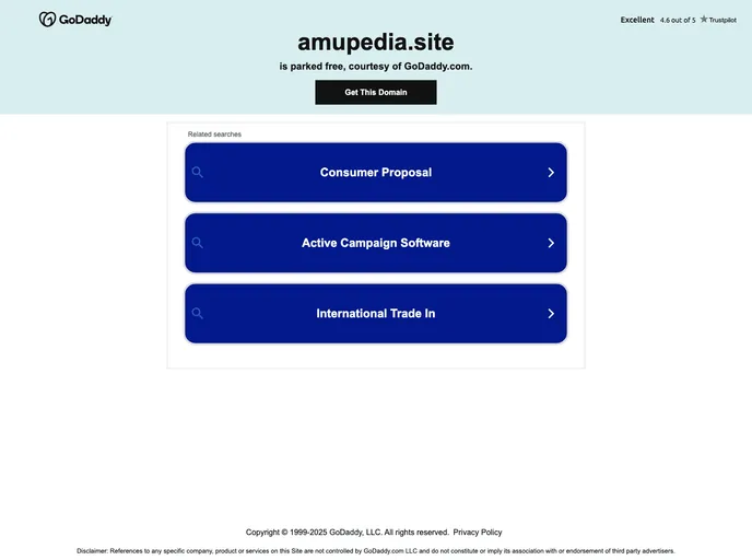 screenshot of Amupedia Web