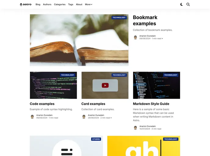 Astro Simply screenshot