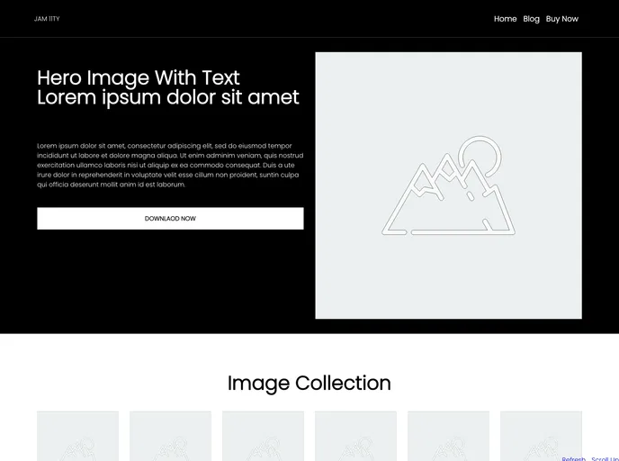 screenshot of Jam11ty