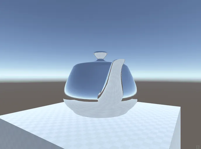 screenshot of Modern Webgl Template