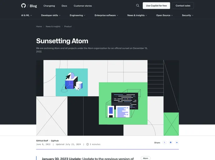 screenshot of AngularJS Atom