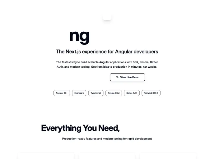 screenshot of NgXpress