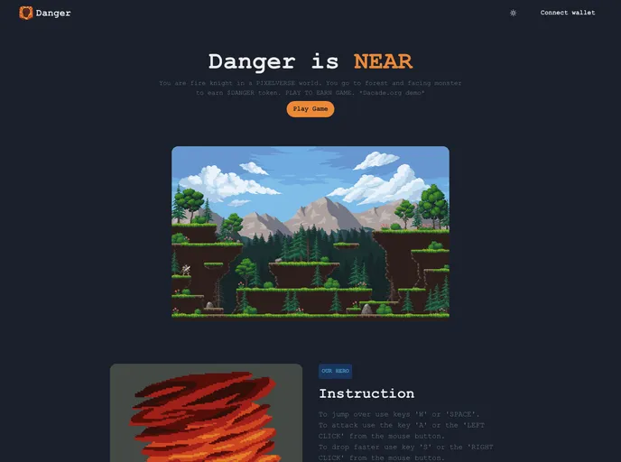 screenshot of Danger Is Near
