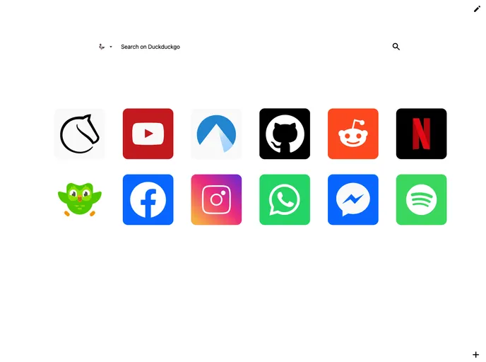 screenshot of Undoo Start