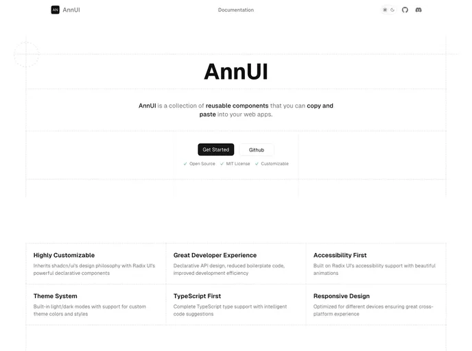 screenshot of Annui