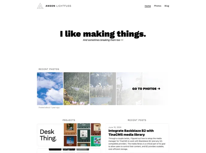 screenshot of Spotify Desk Thing