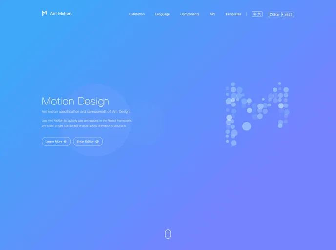 screenshot of Ant Motion