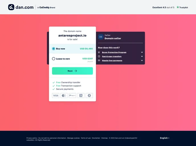 screenshot of Project