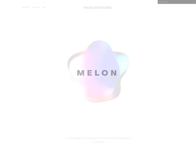 screenshot of Melon