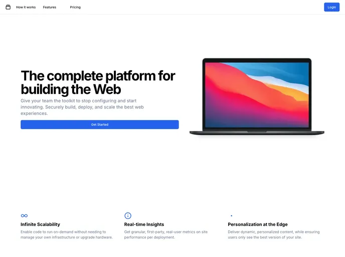 screenshot of Abp React