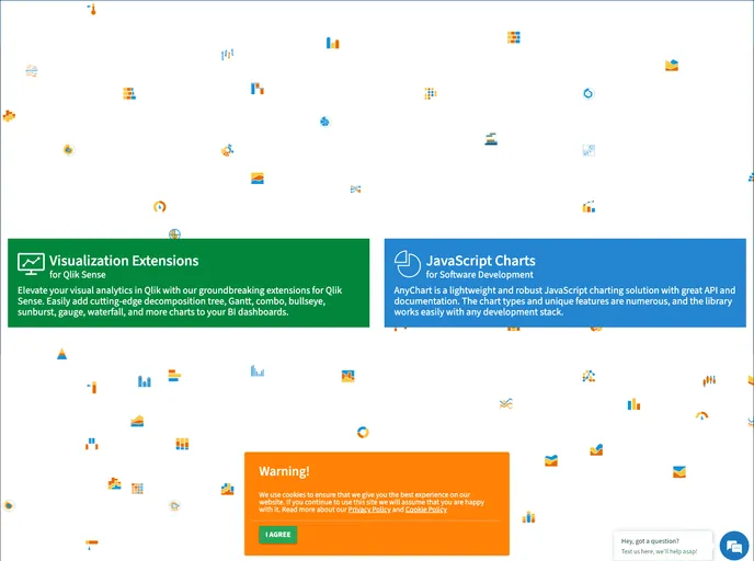 screenshot of AnyChart Meteor