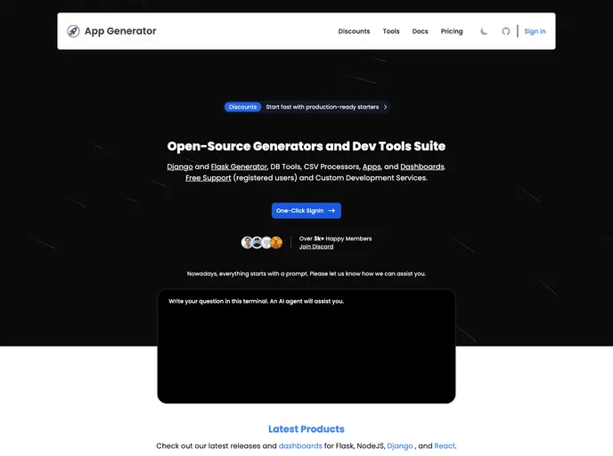 screenshot of Core Django