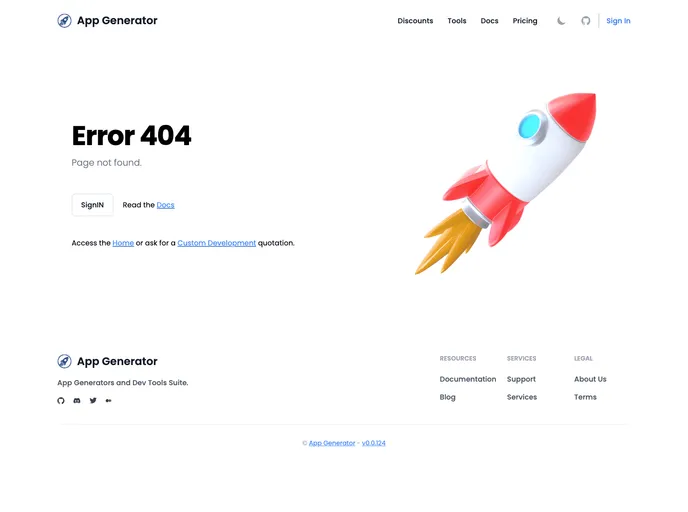 screenshot of Static Site