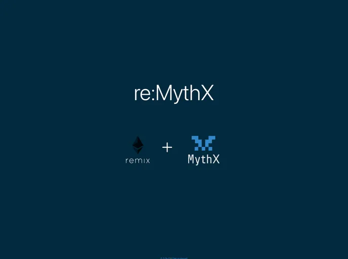 screenshot of Remix Mythx Plugin