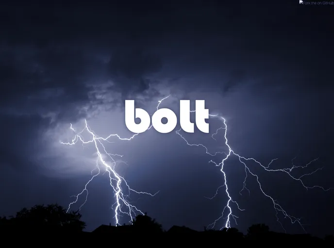 screenshot of Bolt