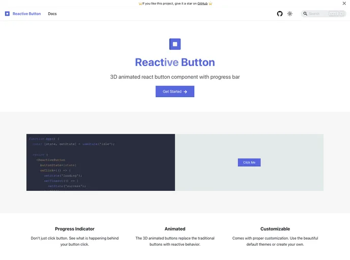 Reactive Button screenshot