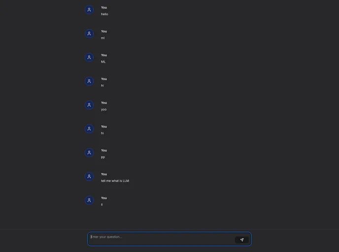 RAG AI ChatBot Redis Vector QStash NextJS FullStack screenshot