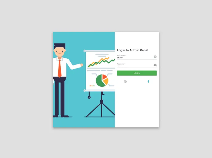 screenshot of Crm Admin Panel Bi