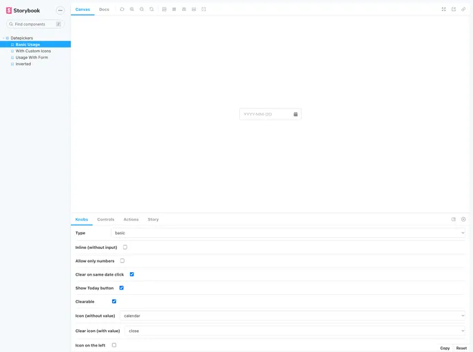 React Semantic UI Datepickers