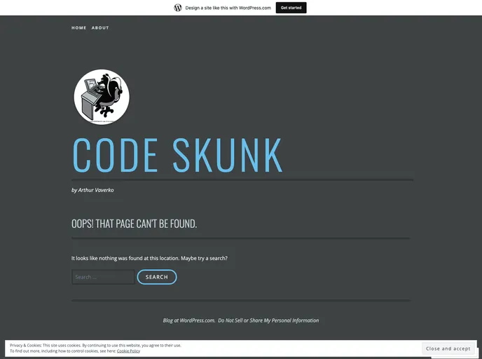 screenshot of ConsoleMenu