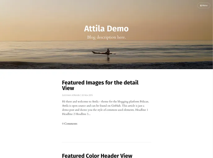 screenshot of Attila