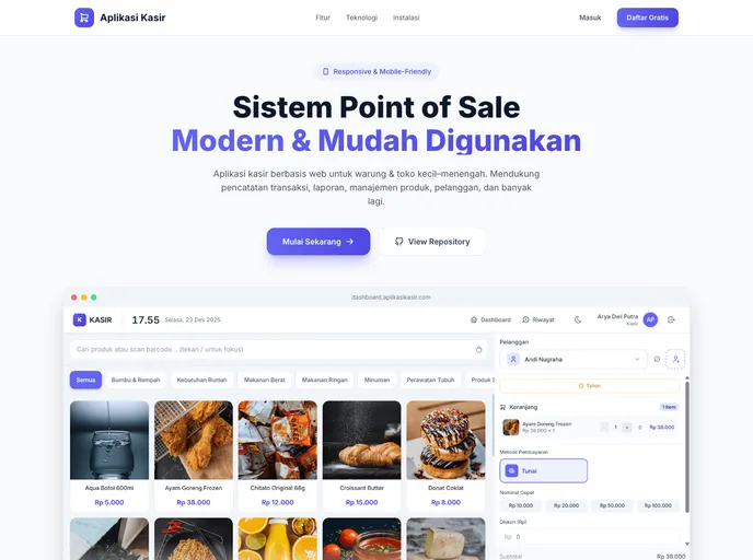 Point Of Sales screenshot