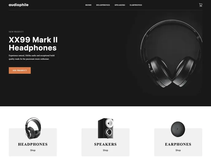 screenshot of Astro Commerce