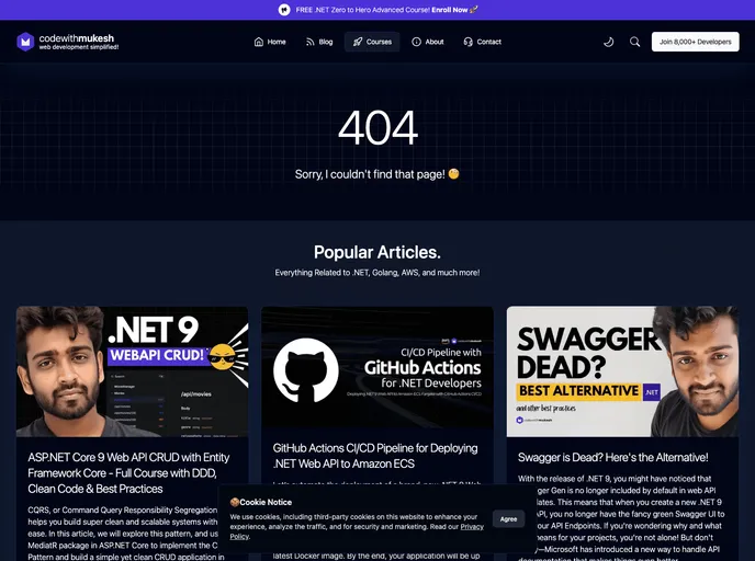 screenshot of Boilerplate